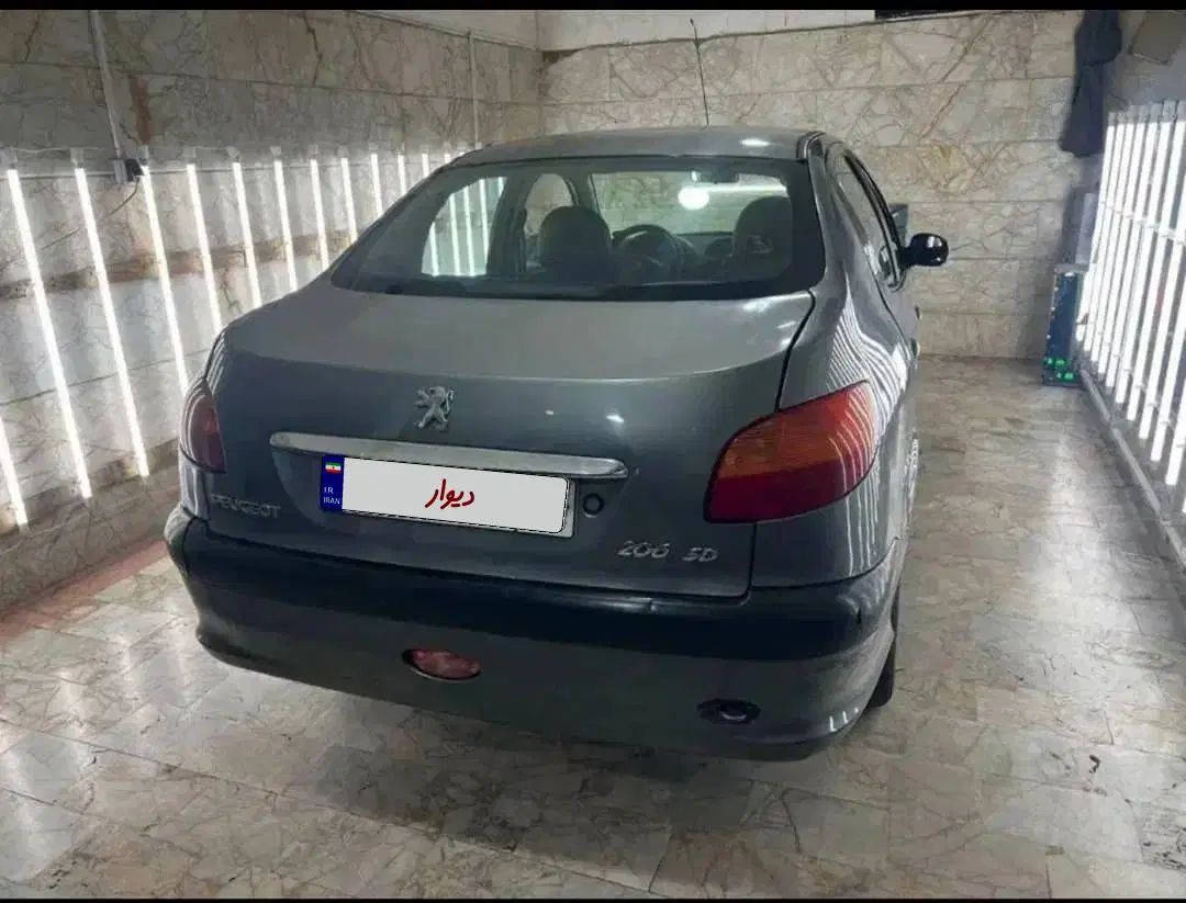 پژو ۲۰۶ صندوق دار v1 - 1389