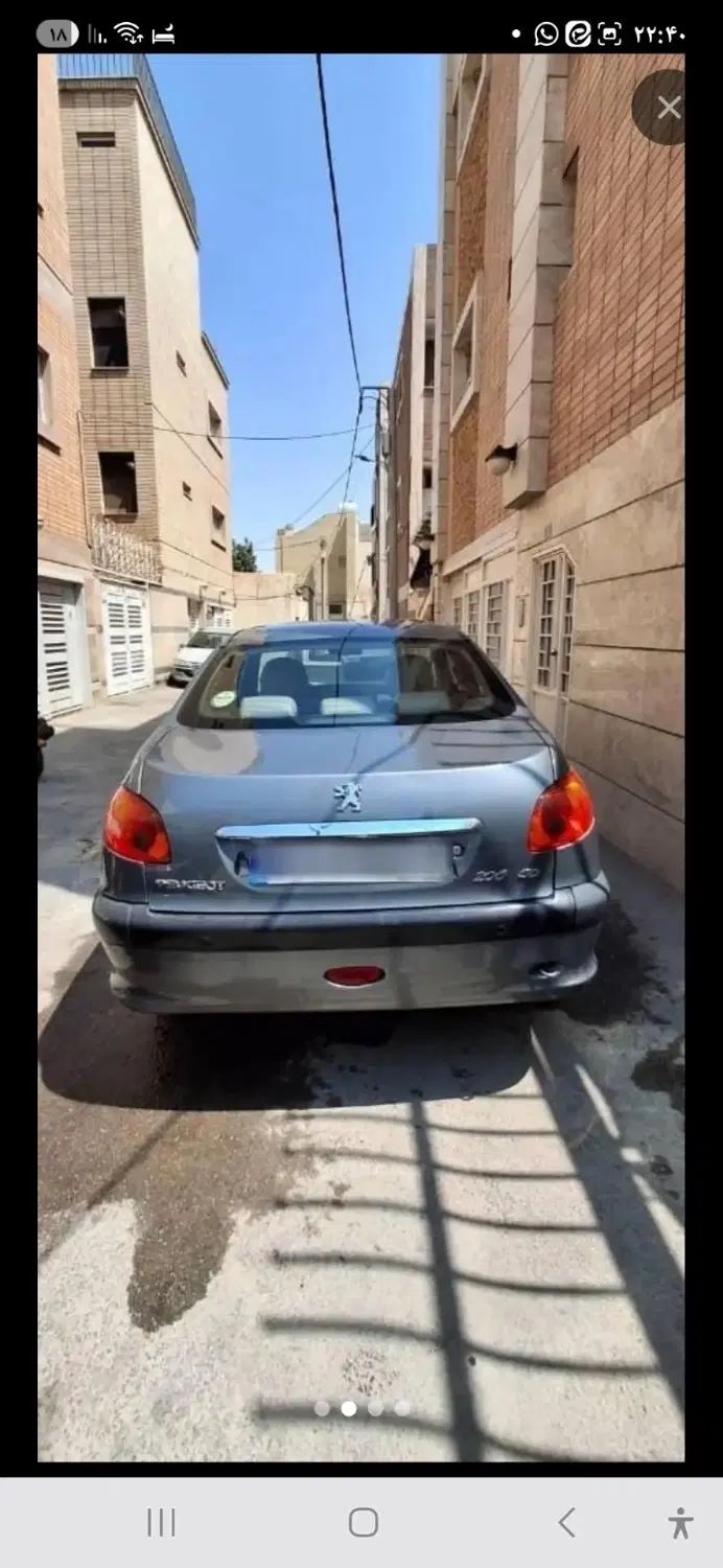 خودرو پژو، ۲۰۶ صندوق دار آگهی ann_20501299