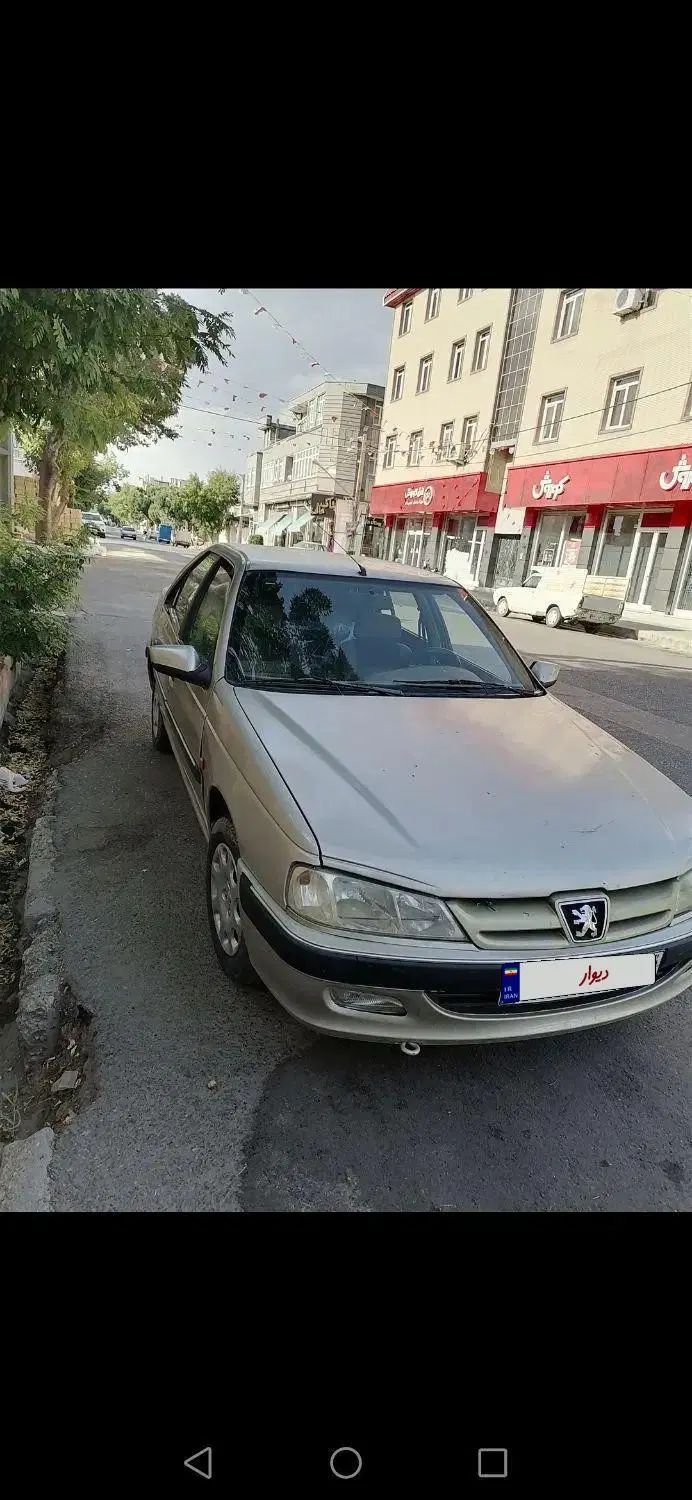 پژو پارس دوگانه سوز - 1387
