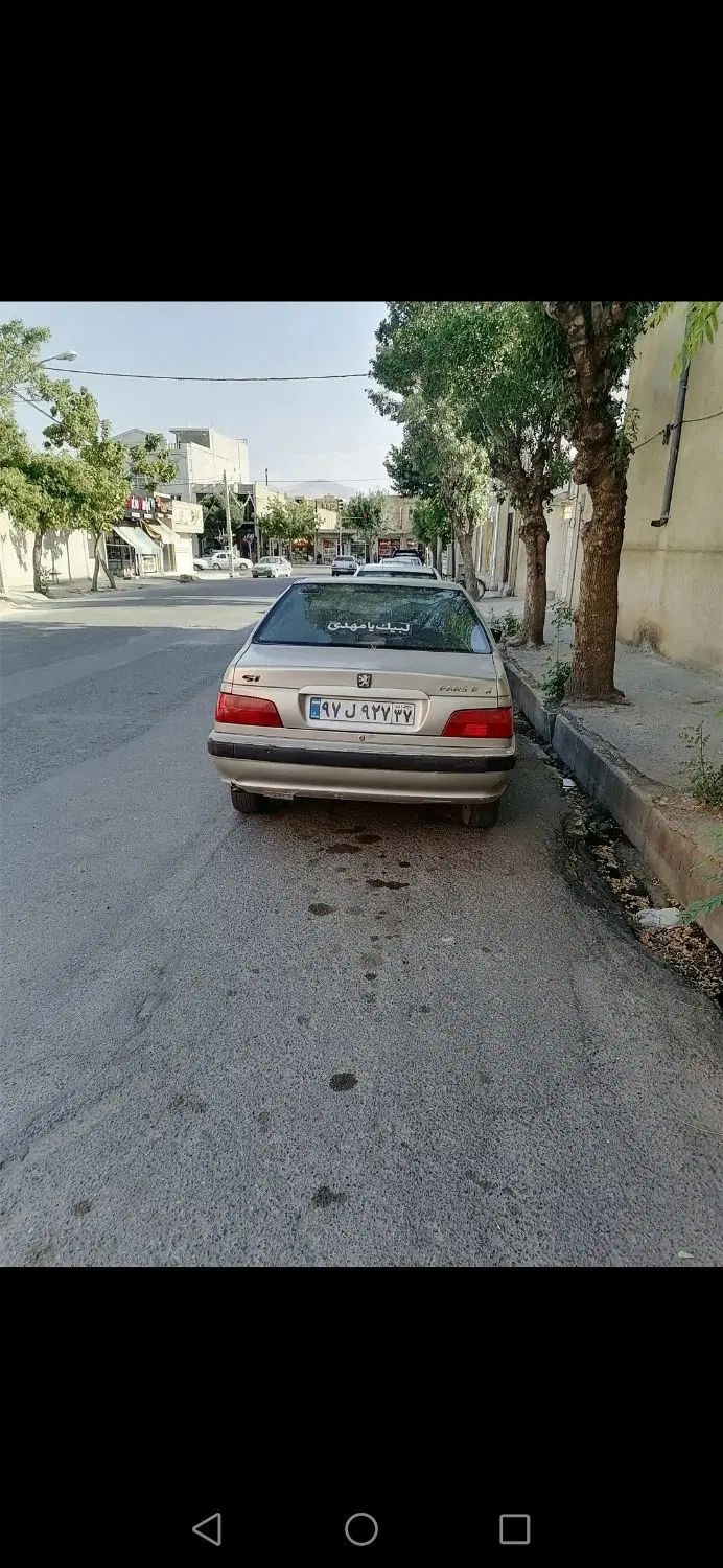 پژو پارس دوگانه سوز - 1387