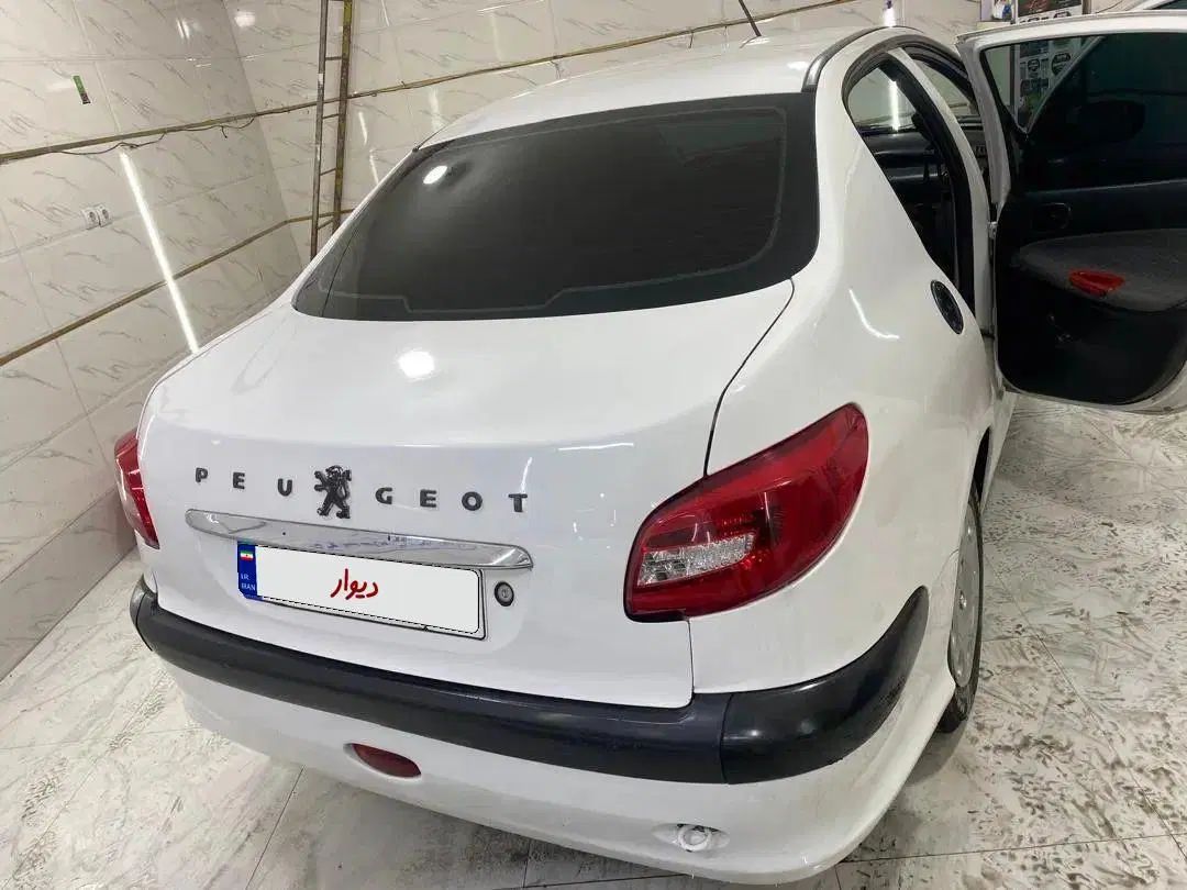 پژو ۲۰۶ صندوق دار v20 - 1390