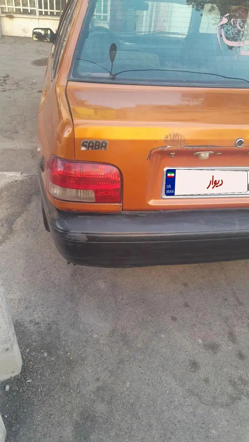 پراید صبا بنزینی - 1384