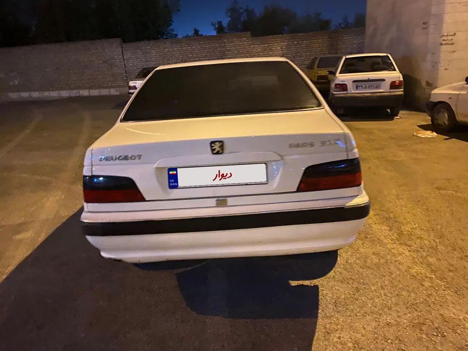 پژو پارس دوگانه سوز - 1387