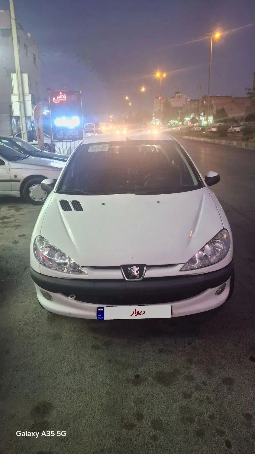 پژو ۲۰۶ صندوق دار v8 - 1396
