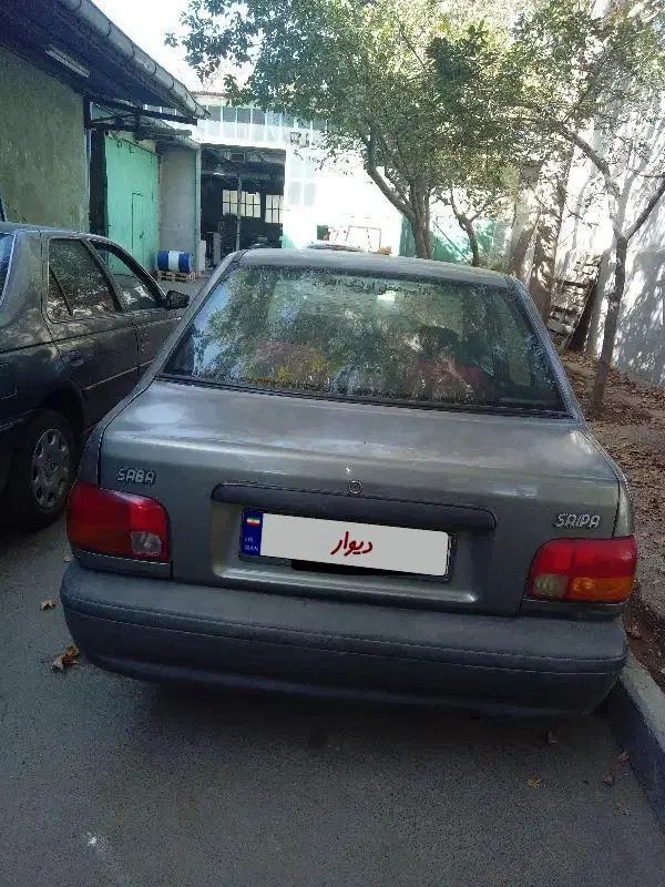 پراید صبا بنزینی - 1387