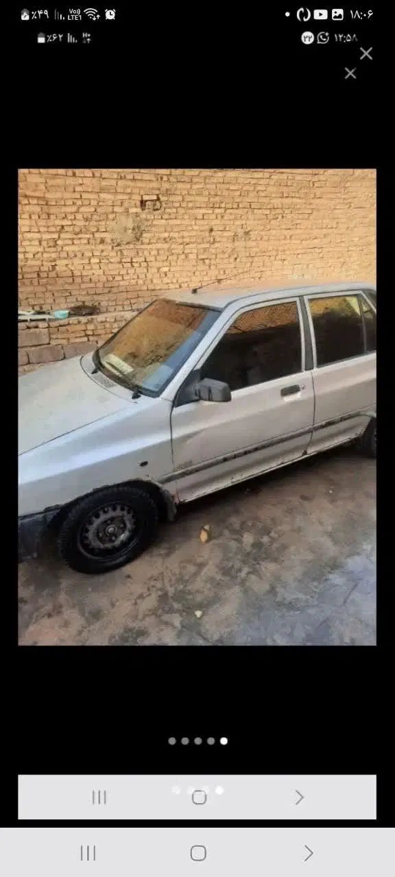پراید صبا بنزینی - 1389