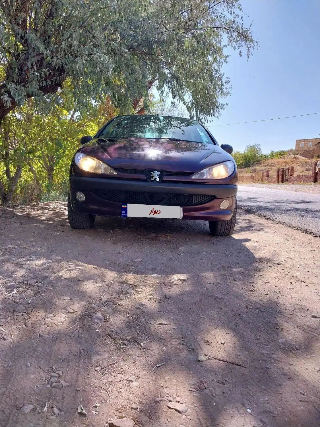 پژو ۲۰۶ صندوق دار v8 - 1385