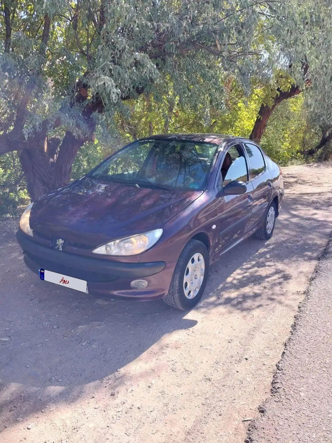 پژو ۲۰۶ صندوق دار v8 - 1385