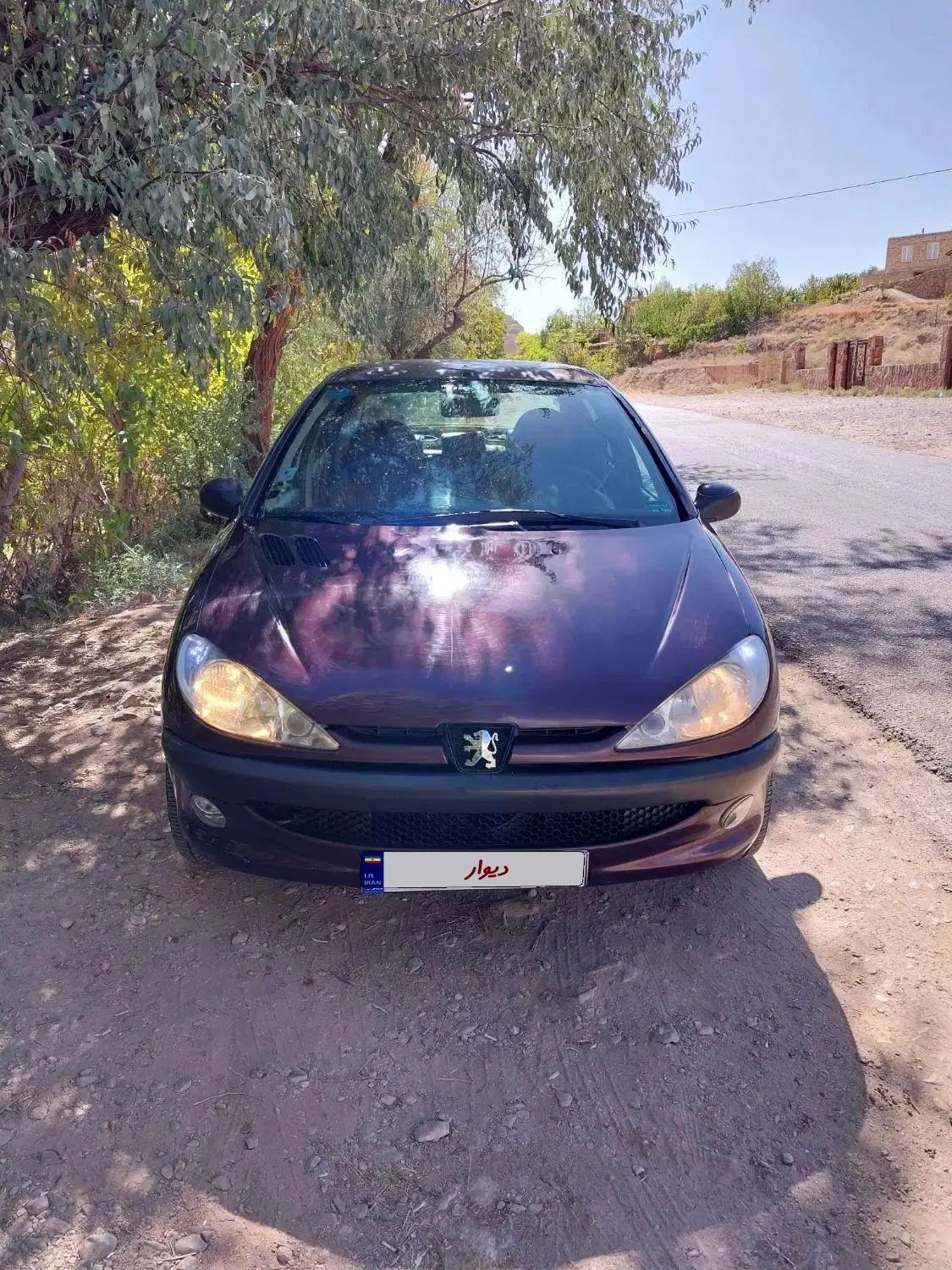 پژو ۲۰۶ صندوق دار v8 - 1385
