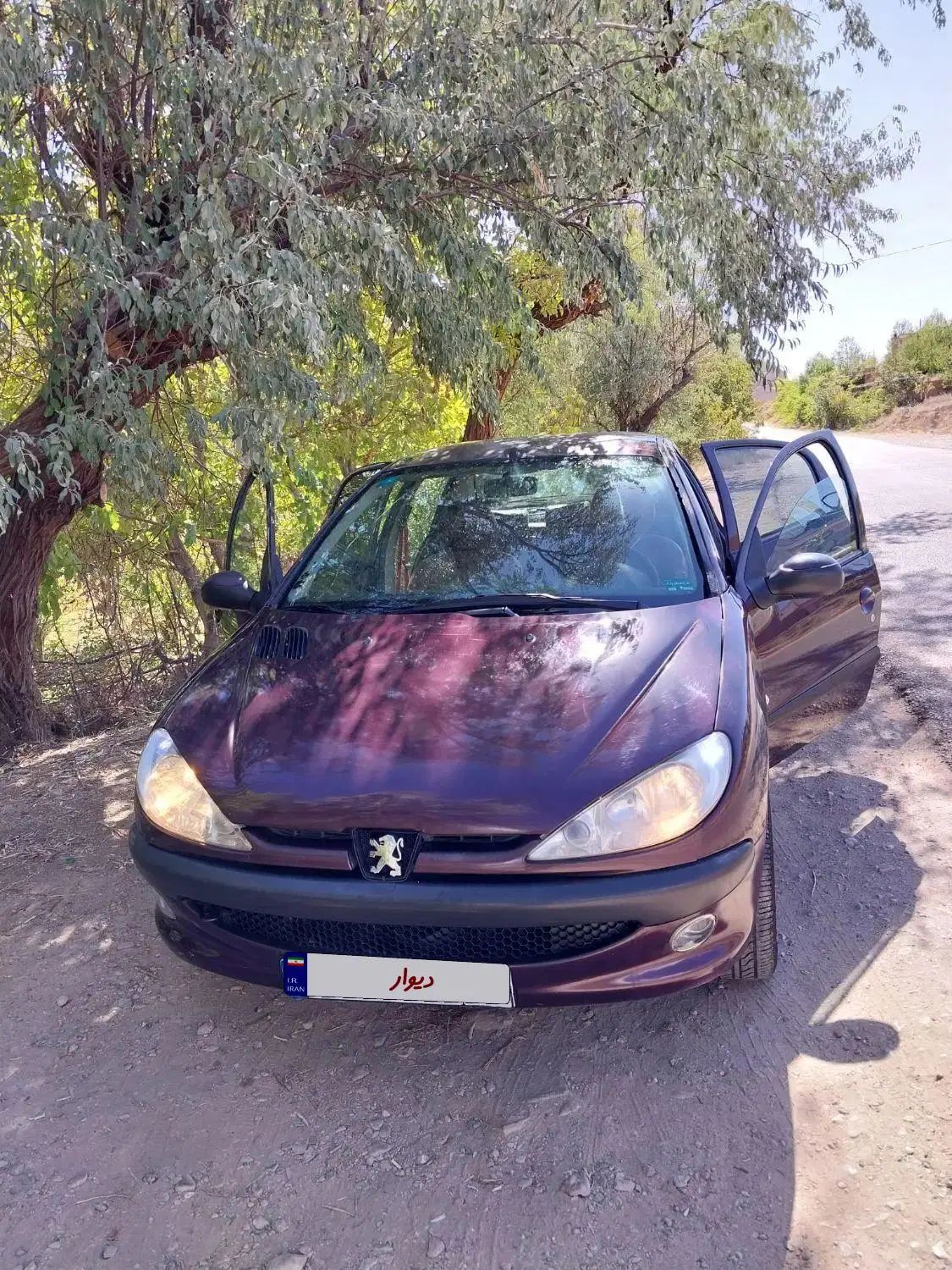 پژو ۲۰۶ صندوق دار v8 - 1385