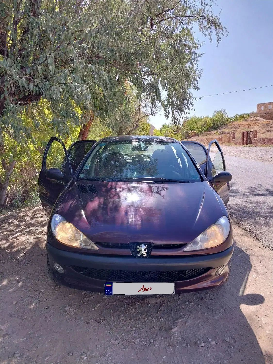پژو ۲۰۶ صندوق دار v8 - 1385