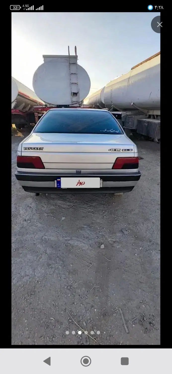 پژو 405 GLX - دوگانه سوز - 1385