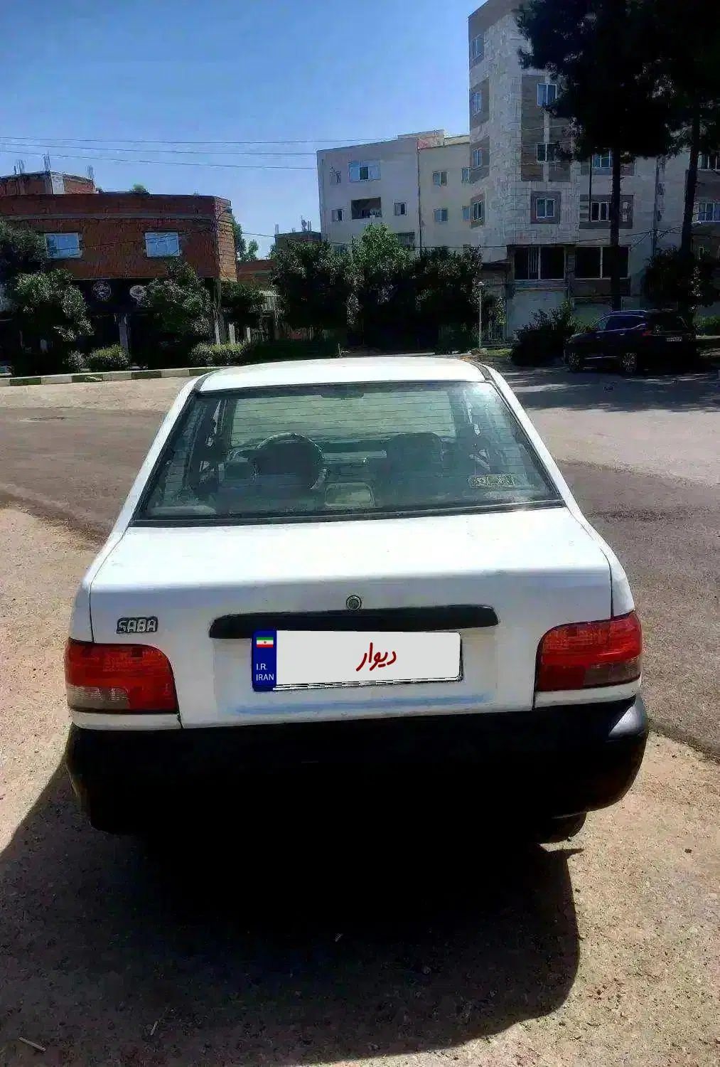 پراید صبا بنزینی - 1386