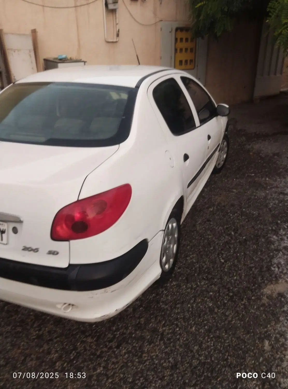پژو ۲۰۶ صندوق دار v8 - 1396