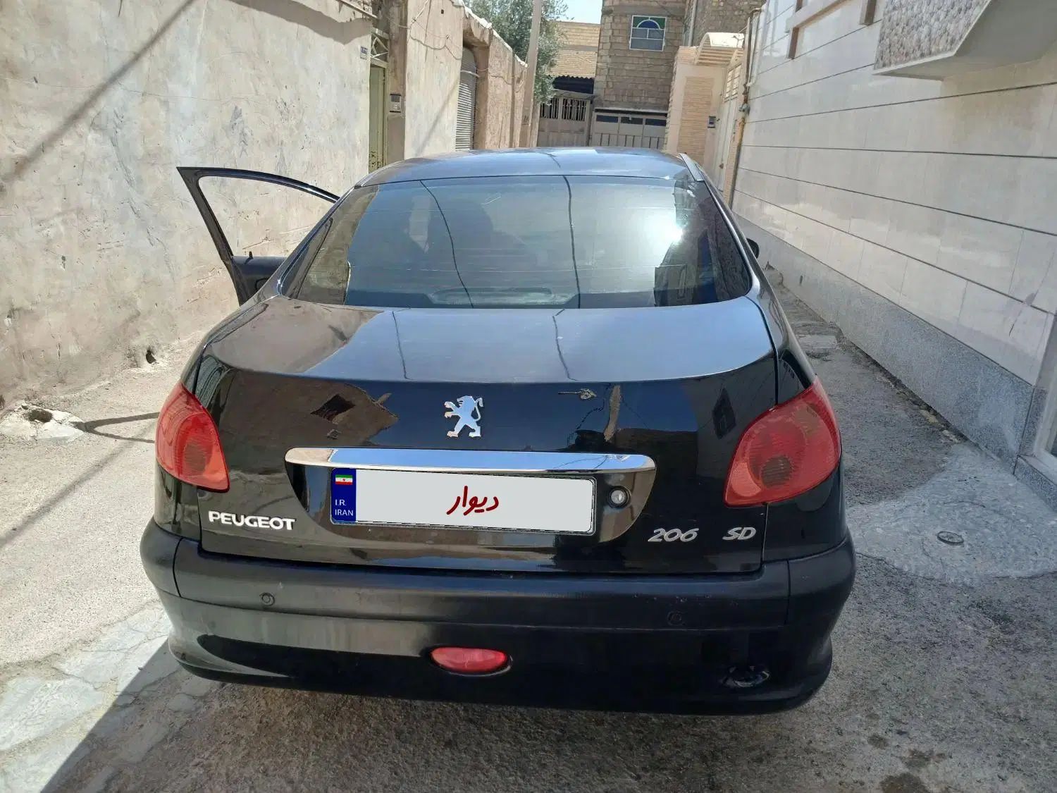پژو ۲۰۶ صندوق دار v8 - 1395