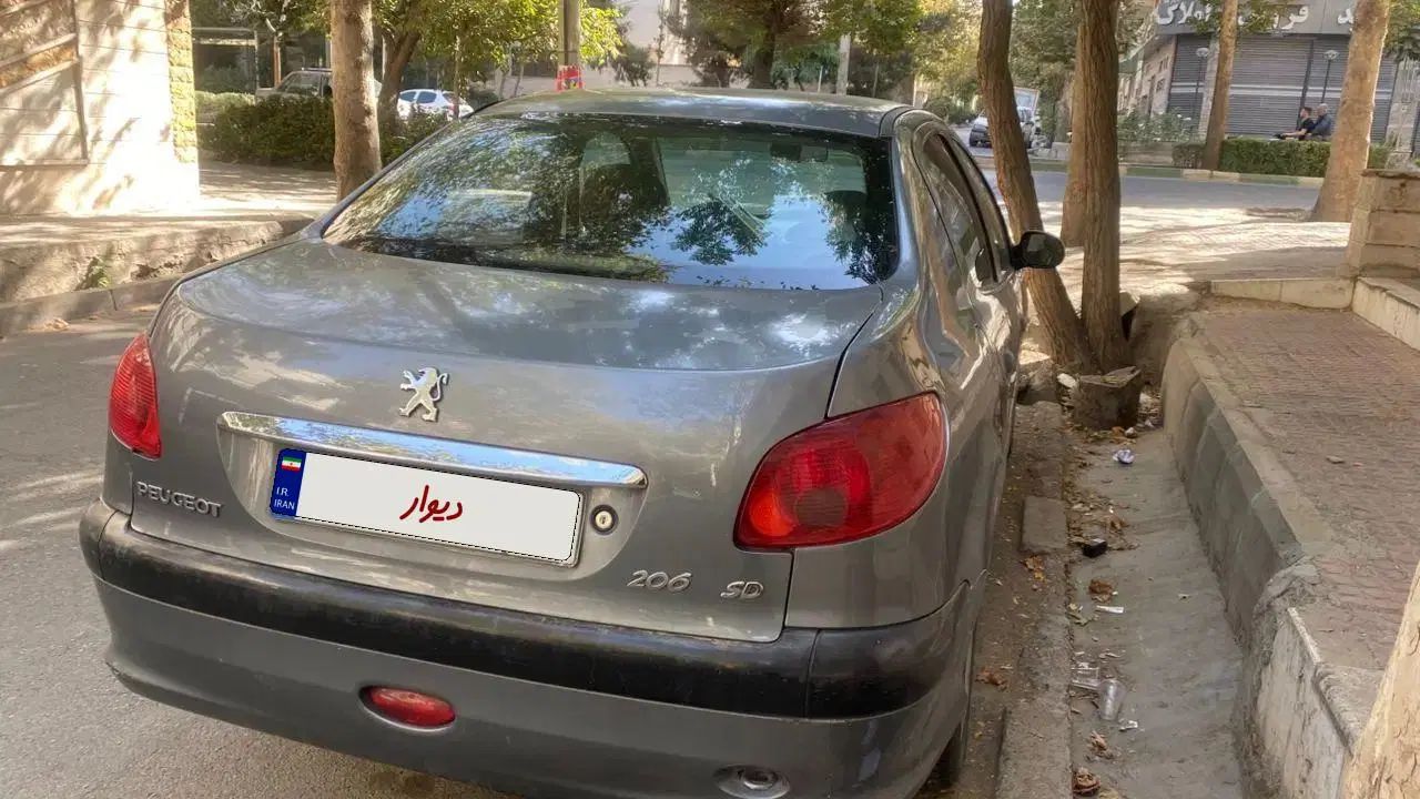 پژو ۲۰۶ صندوق دار v1 - 1386