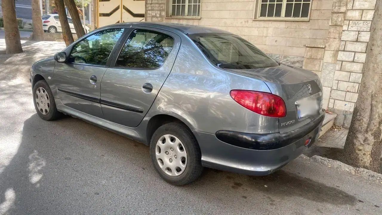 پژو ۲۰۶ صندوق دار v1 - 1386