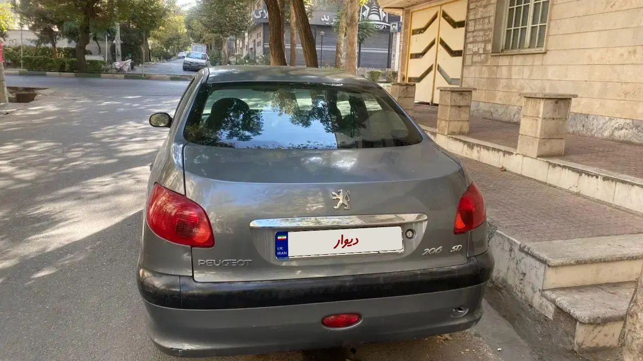 پژو ۲۰۶ صندوق دار v1 - 1386