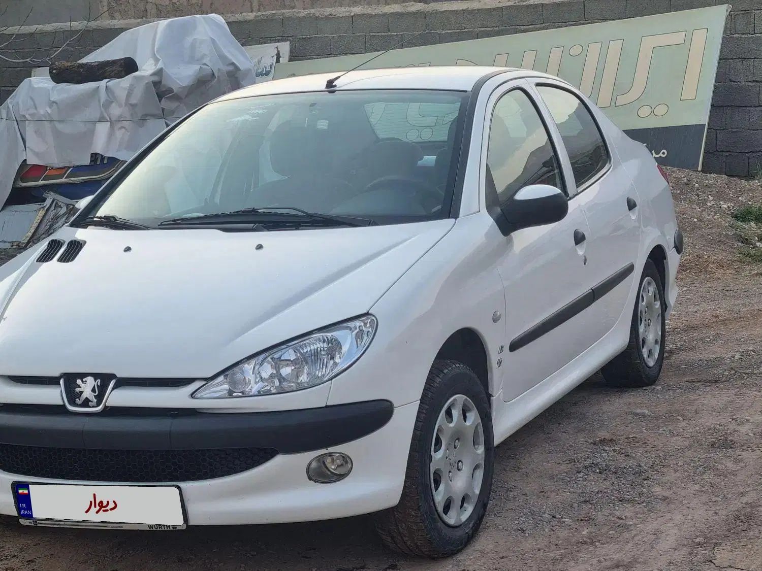 پژو ۲۰۶ صندوق دار v8 - 1397