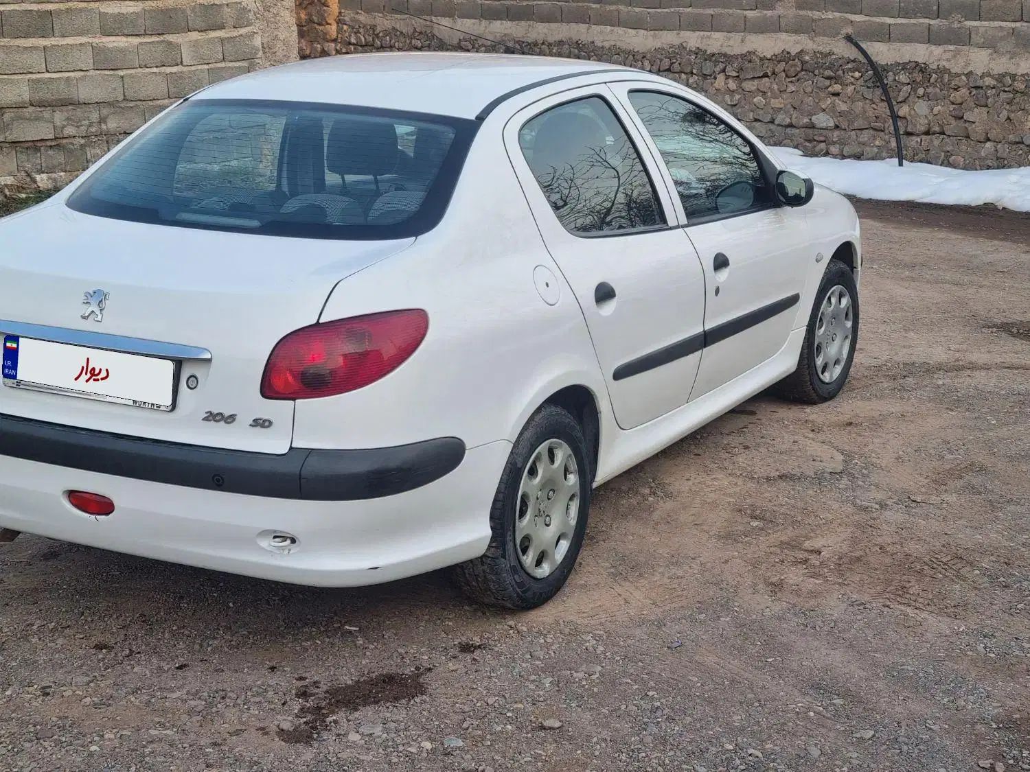 پژو ۲۰۶ صندوق دار v8 - 1397