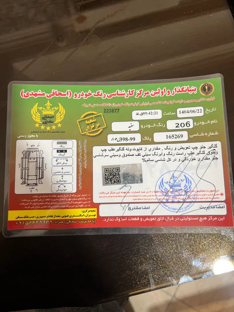 پژو 206 تیپ 6 - 1389