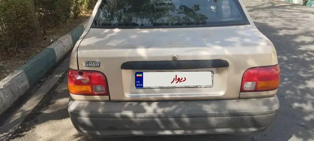 پراید صبا بنزینی - 1387