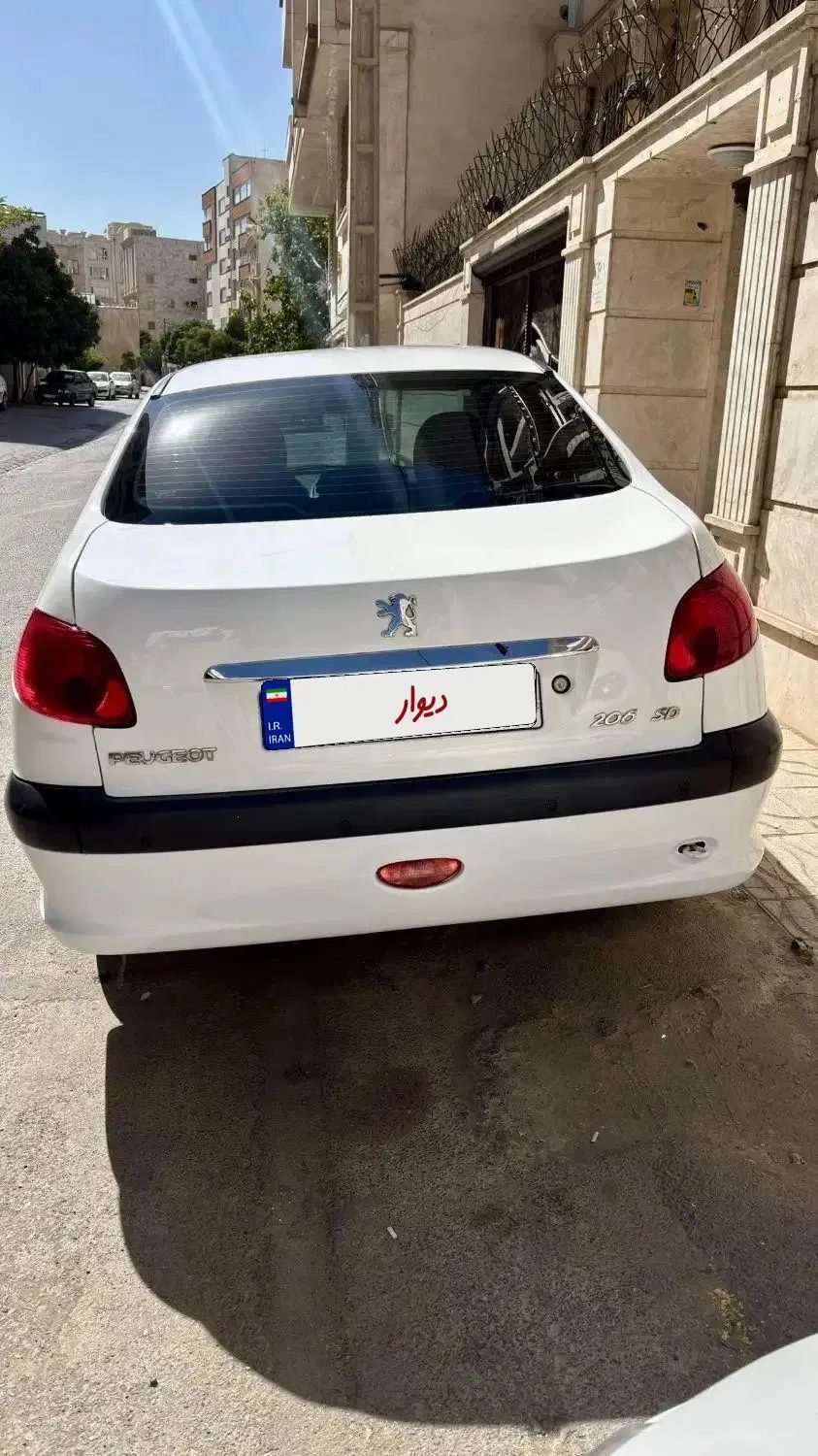 پژو ۲۰۶ صندوق دار v9 - 1390