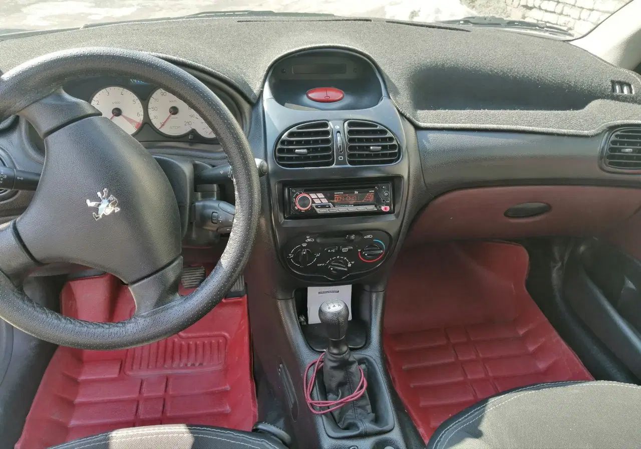 پژو ۲۰۶ صندوق دار v8 - 1387