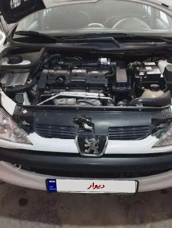 پژو ۲۰۶ صندوق دار v8 - 1387