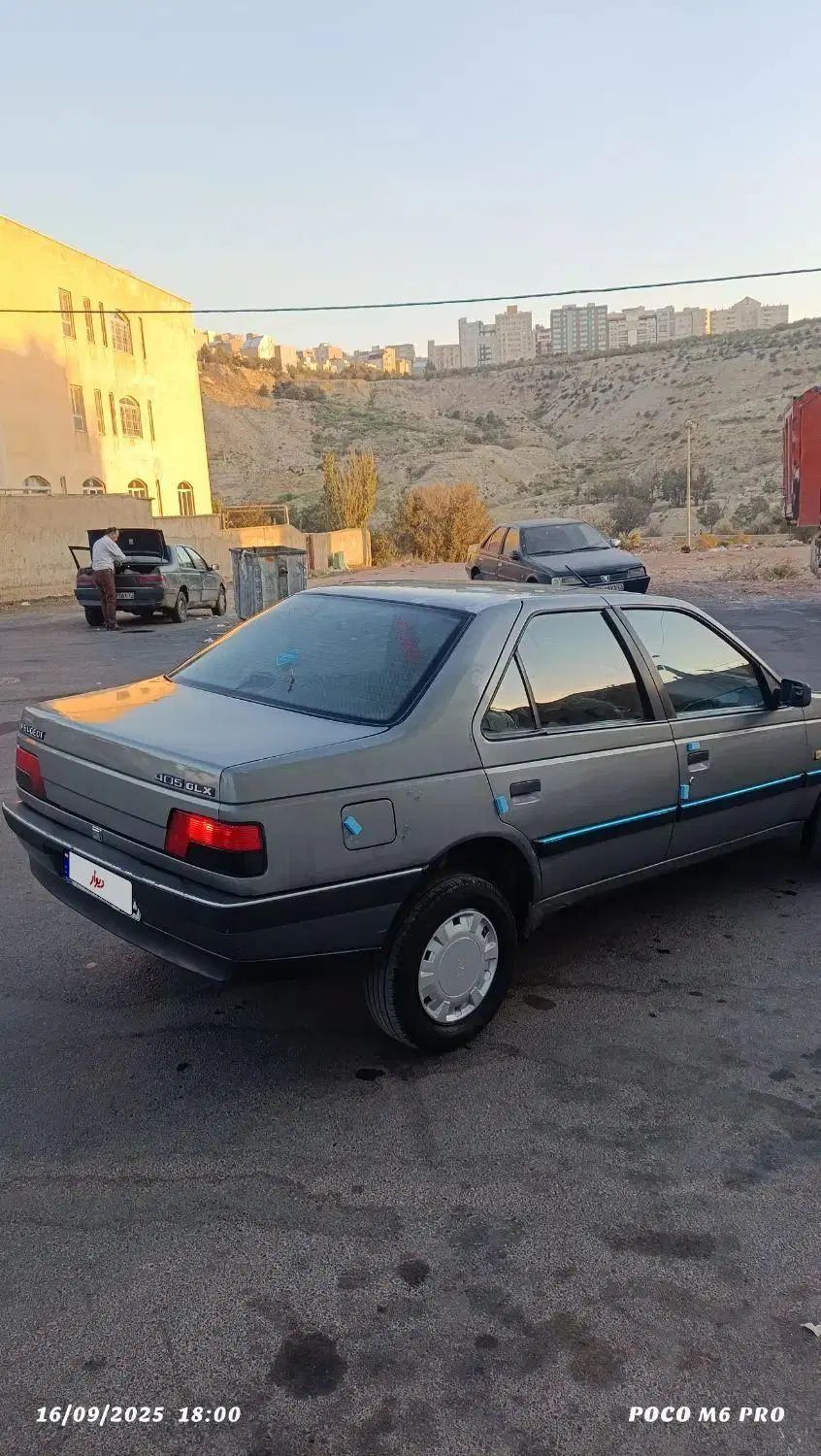 پژو 405 GLX - دوگانه سوز - 1386