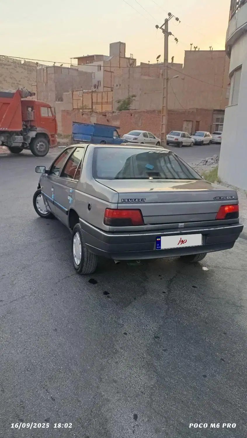 پژو 405 GLX - دوگانه سوز - 1386