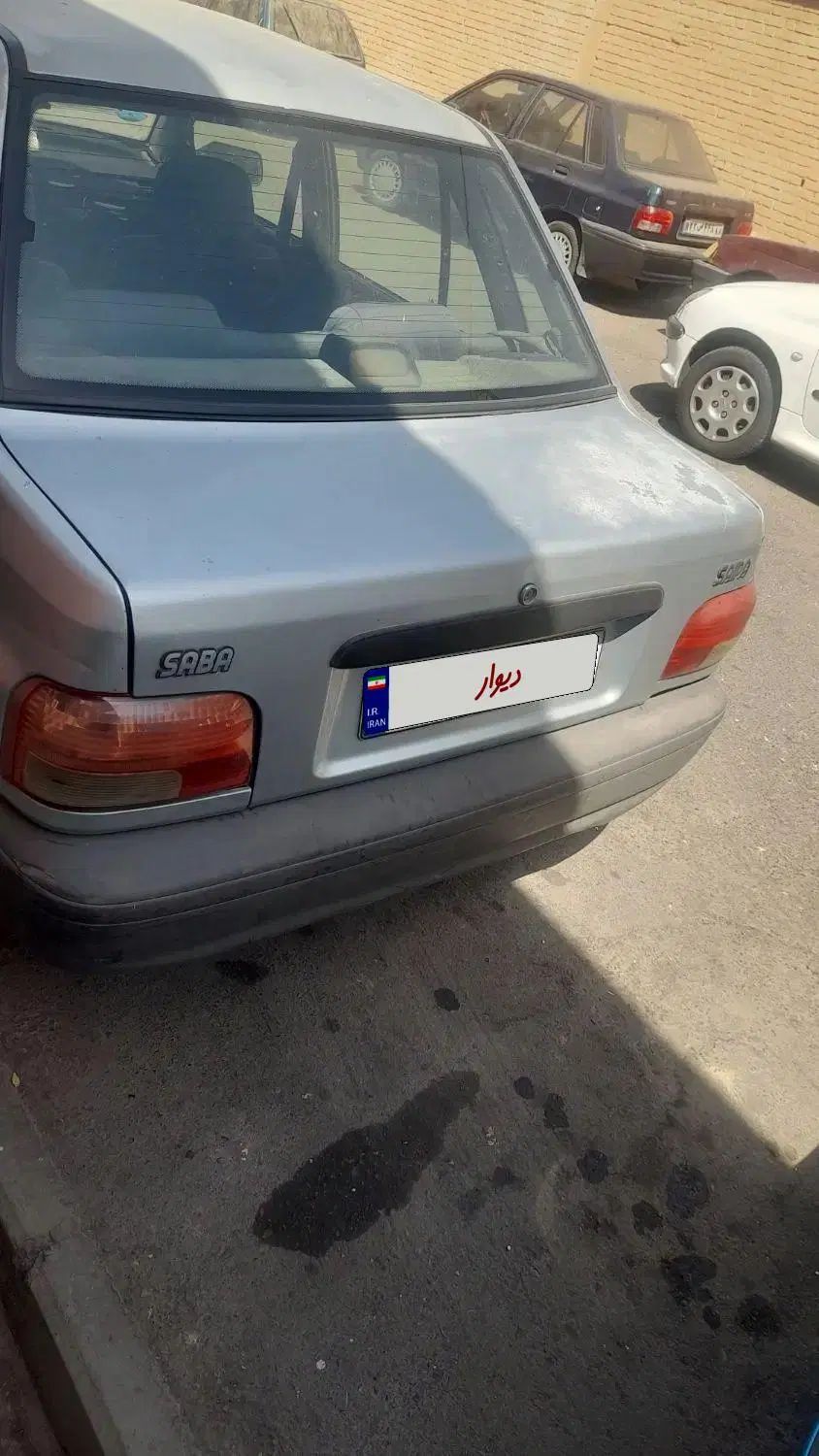 پراید صبا بنزینی - 1386