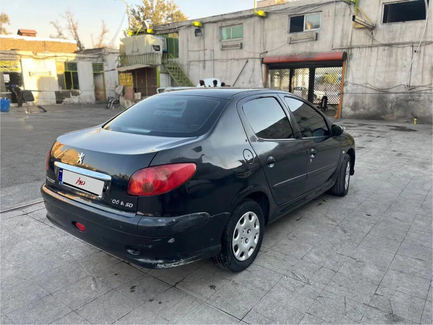 پژو ۲۰۶ صندوق دار v9 - 1386