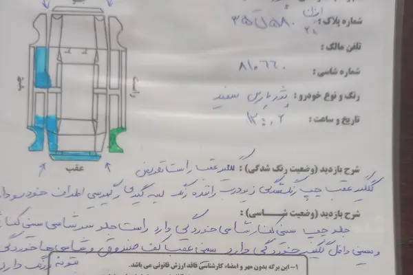 پژو پارس XU7ساده - 1388