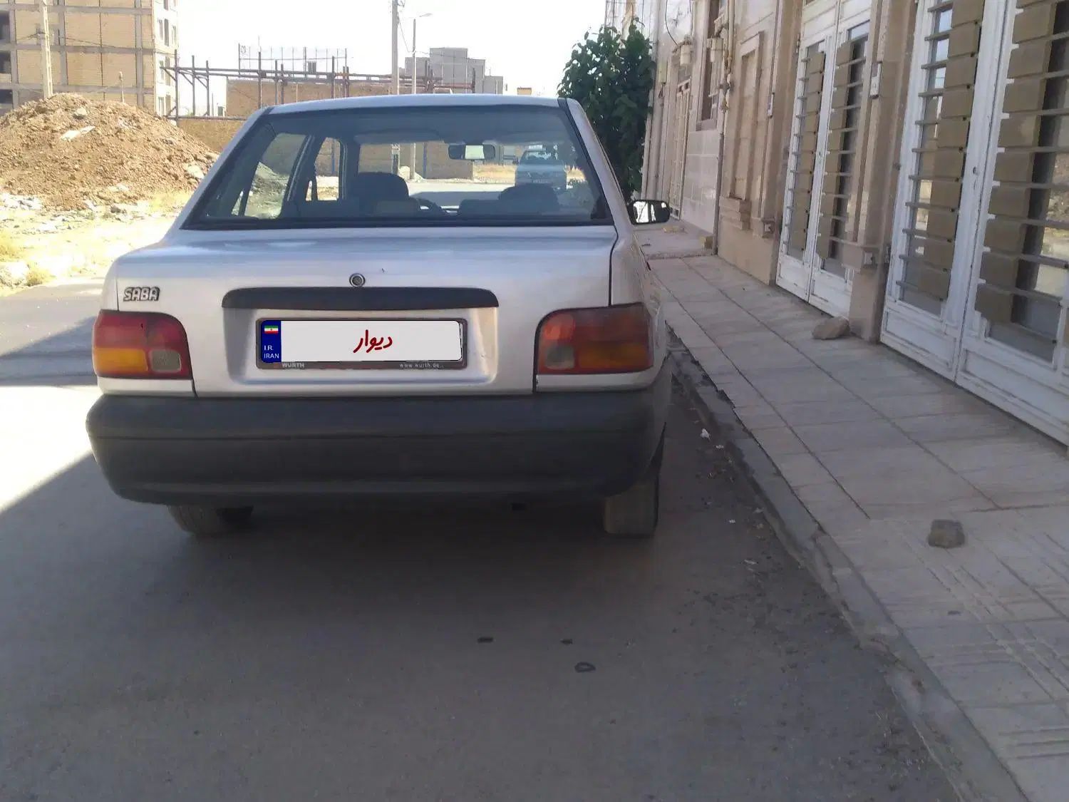 پراید صبا بنزینی - 1386