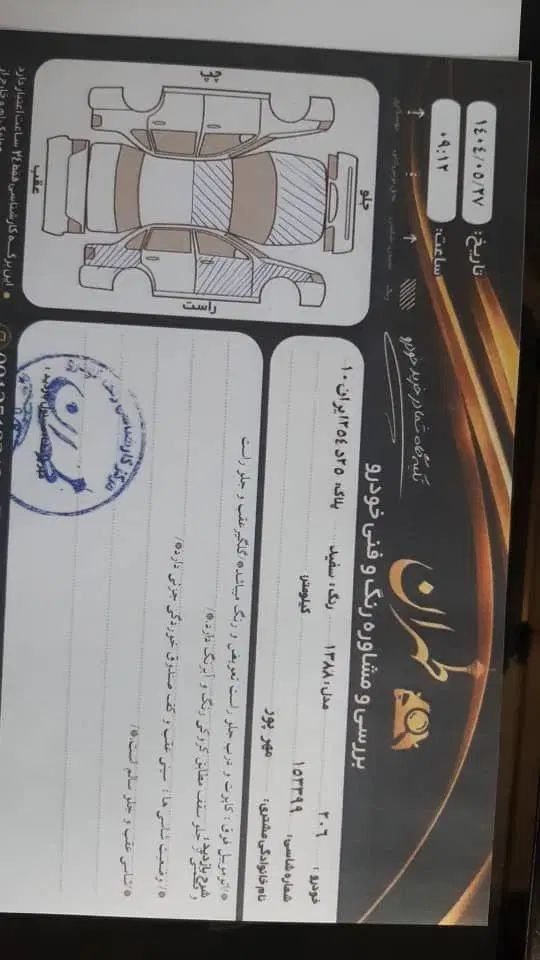پژو 206 تیپ 6 - 1388