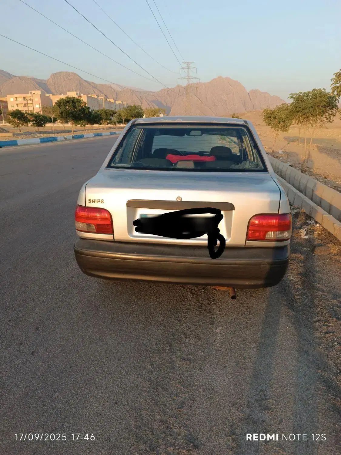 پراید صبا بنزینی - 1387