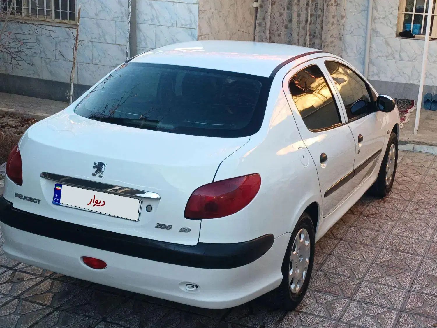 پژو ۲۰۶ صندوق دار v2 - 1387