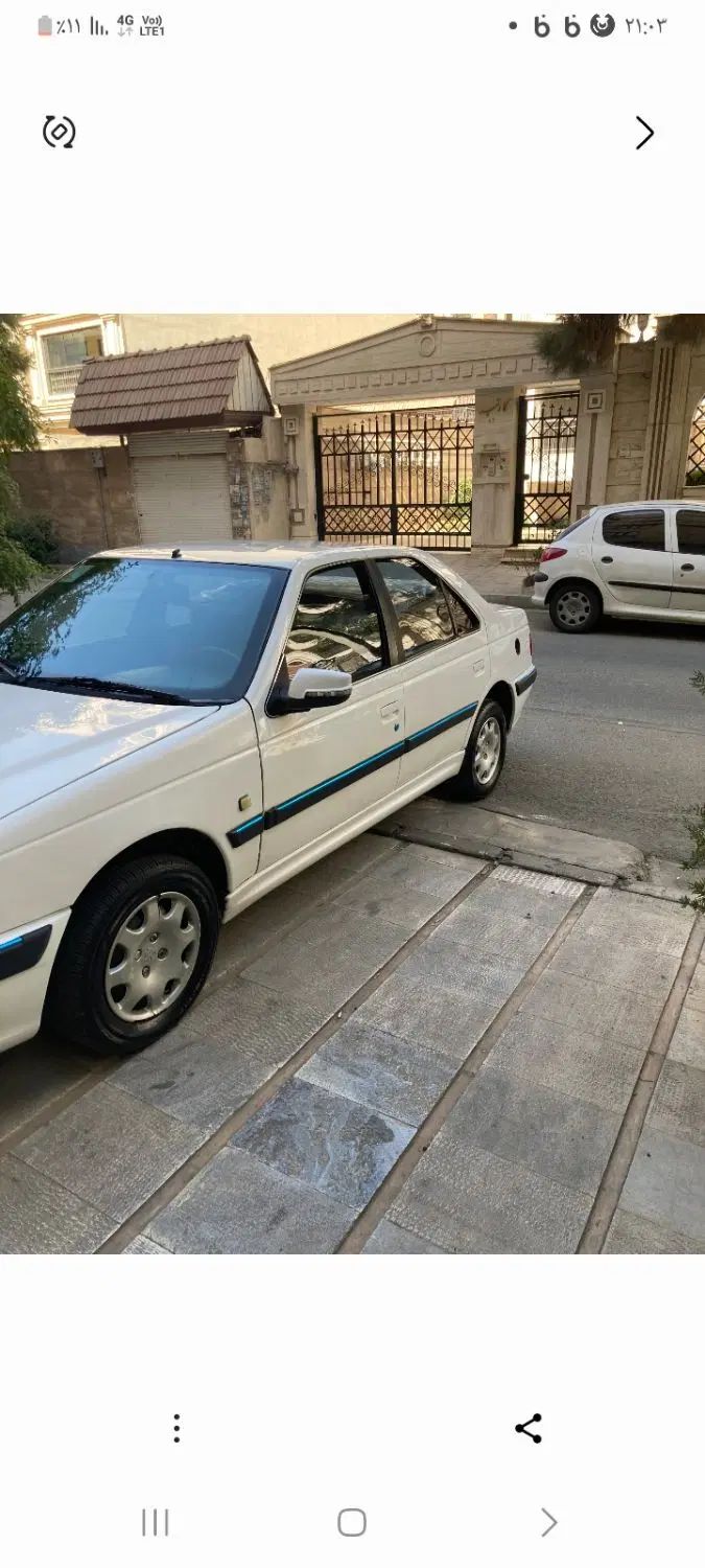 پژو پارس دوگانه سوز - 1391