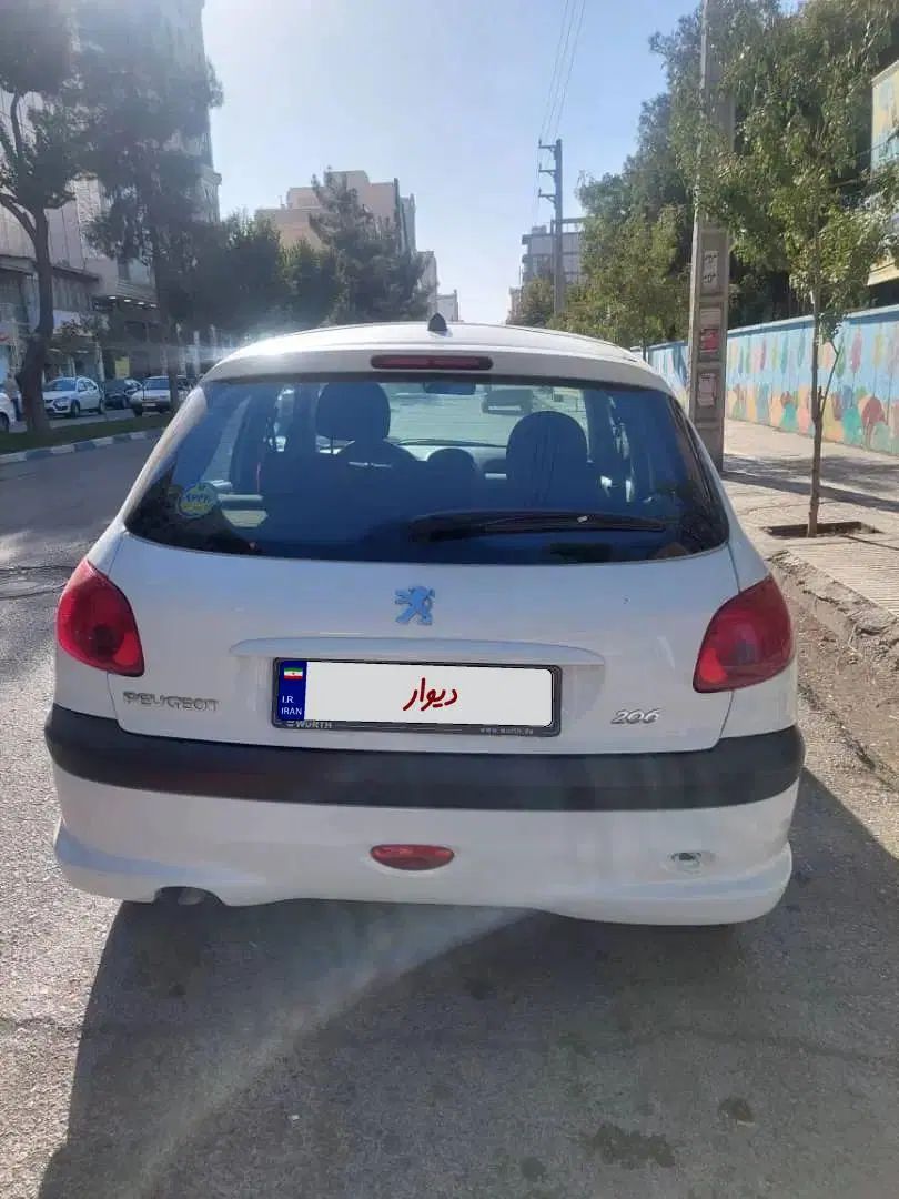 پژو 206 تیپ 3 - 1391