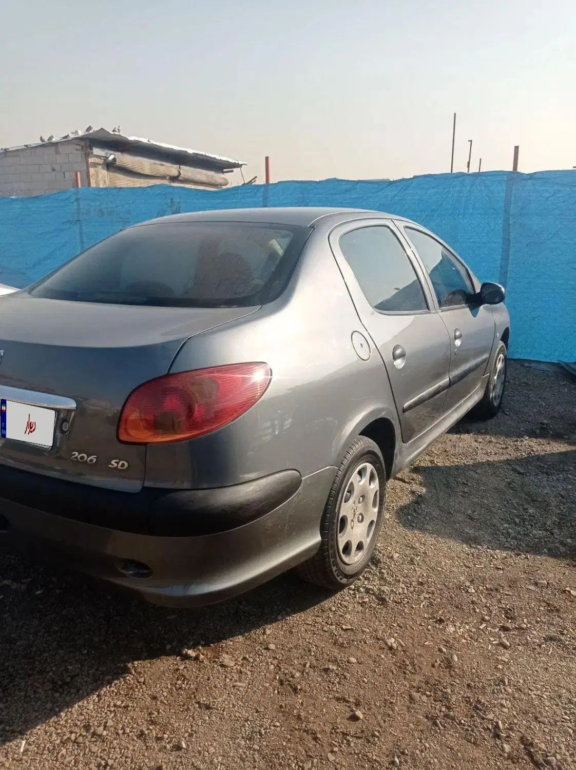 پژو ۲۰۶ صندوق دار v8 - 1393