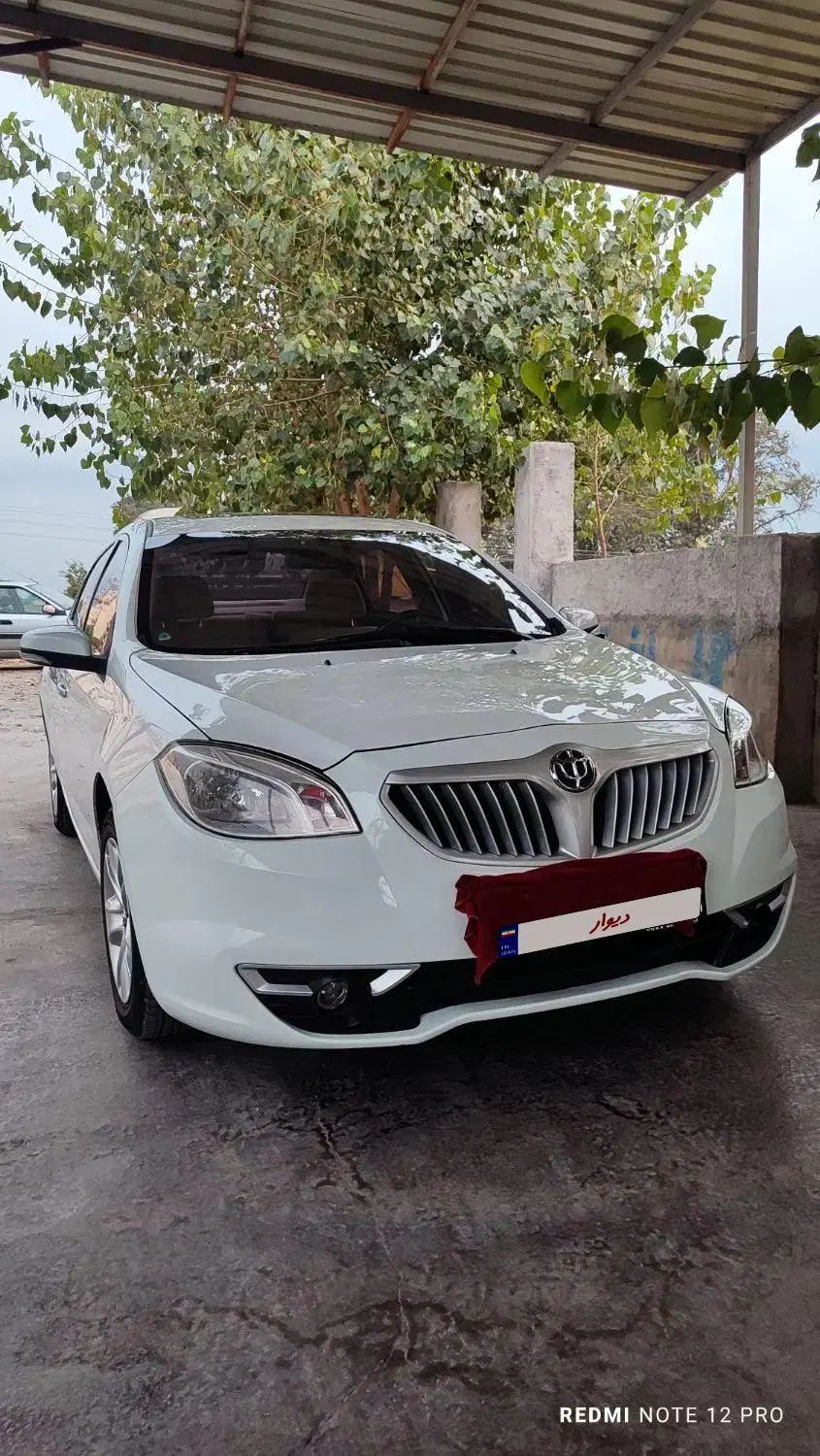 برلیانس H330 دنده‌ای 1500 - 1395