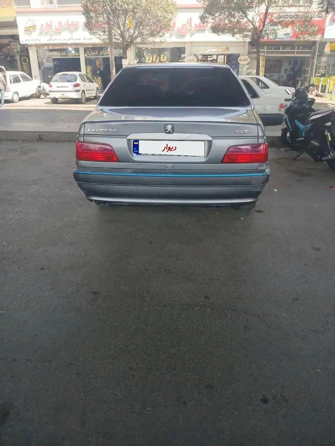 پژو پارس دوگانه سوز - 1387