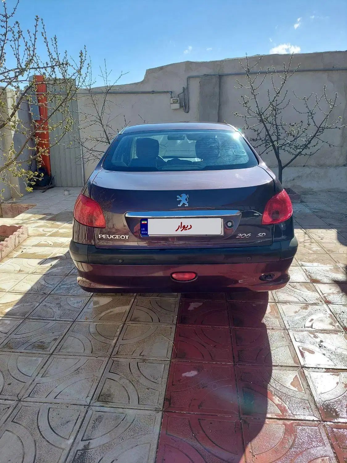 پژو ۲۰۶ صندوق دار v8 - 1394