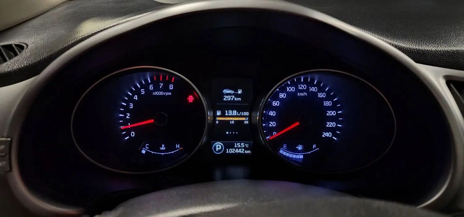 کیا اسپورتیج 4 سیلندر فول 2400cc - 2015