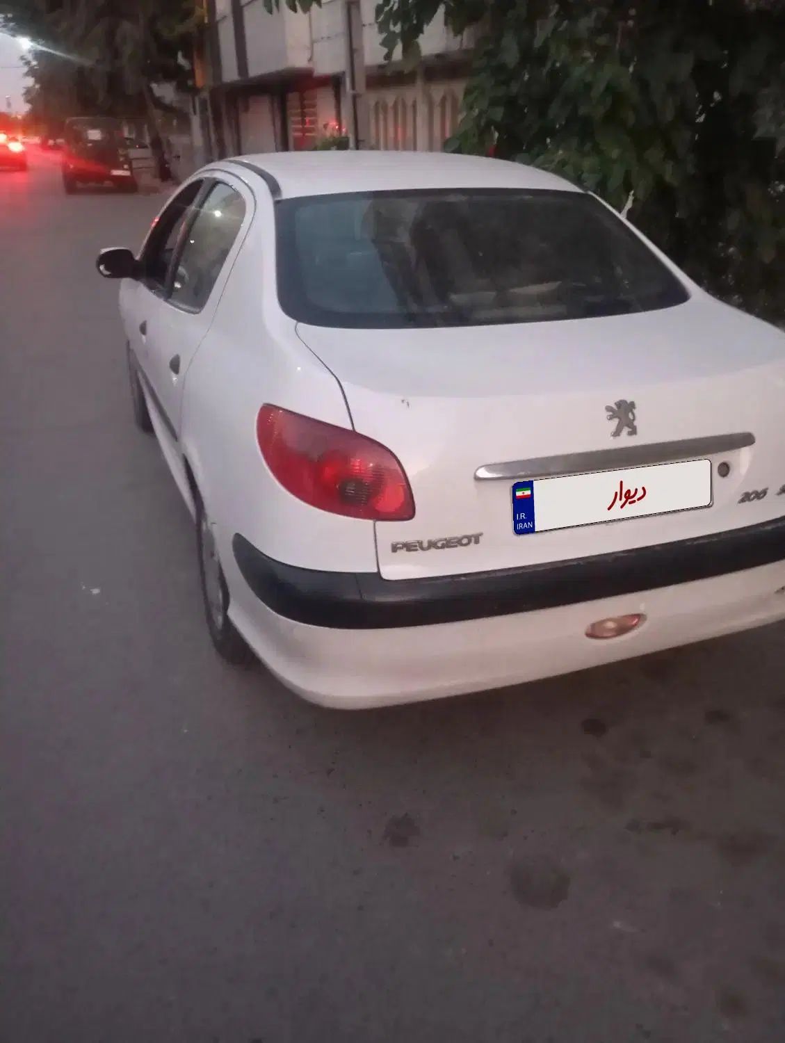 پژو ۲۰۶ صندوق دار v20 - 1390