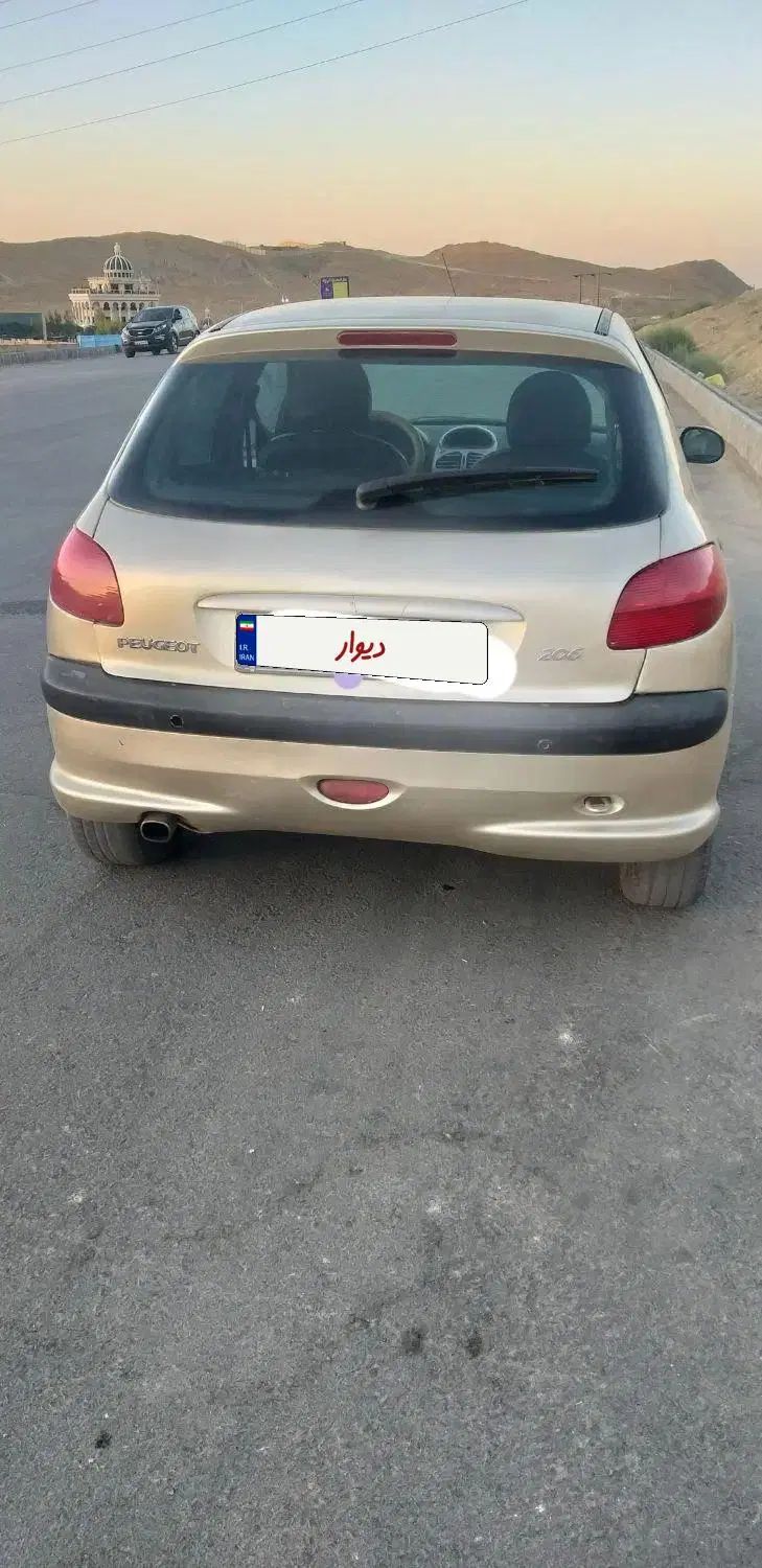 پژو 206 تیپ 3 - 1384