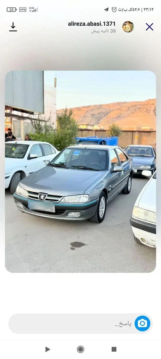 پژو پارس XU7ساده - 1383