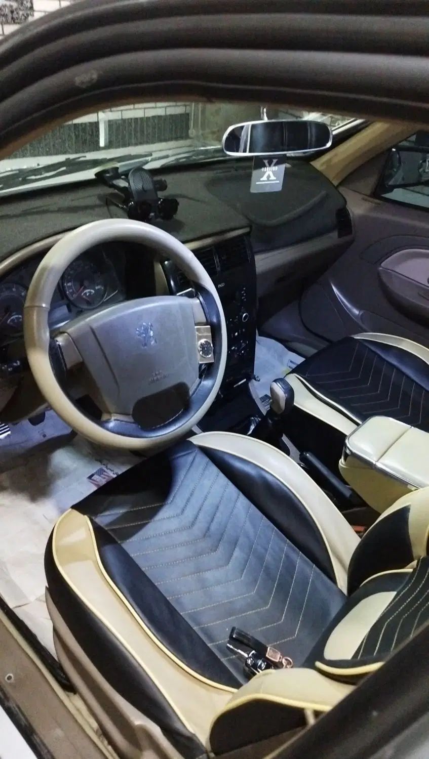 پژو 405 SLX دوگانه سوز XU7 - 1396