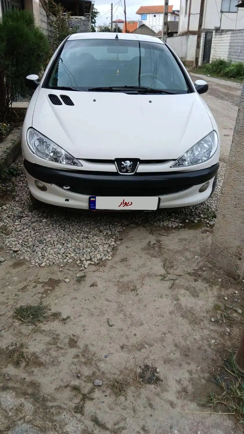 پژو ۲۰۶ صندوق دار v8 - 1386